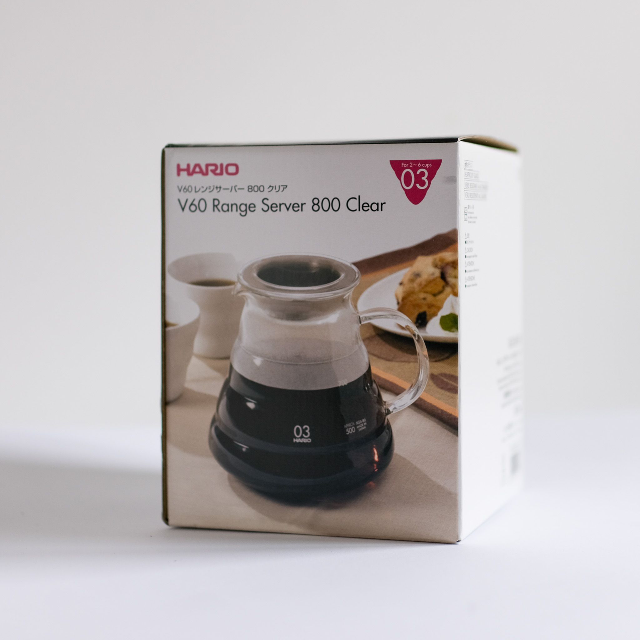 Hario V60 Range Server 800ml Clear