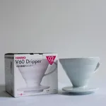 Hario Ceramic Coffee Dripper V60 02 White