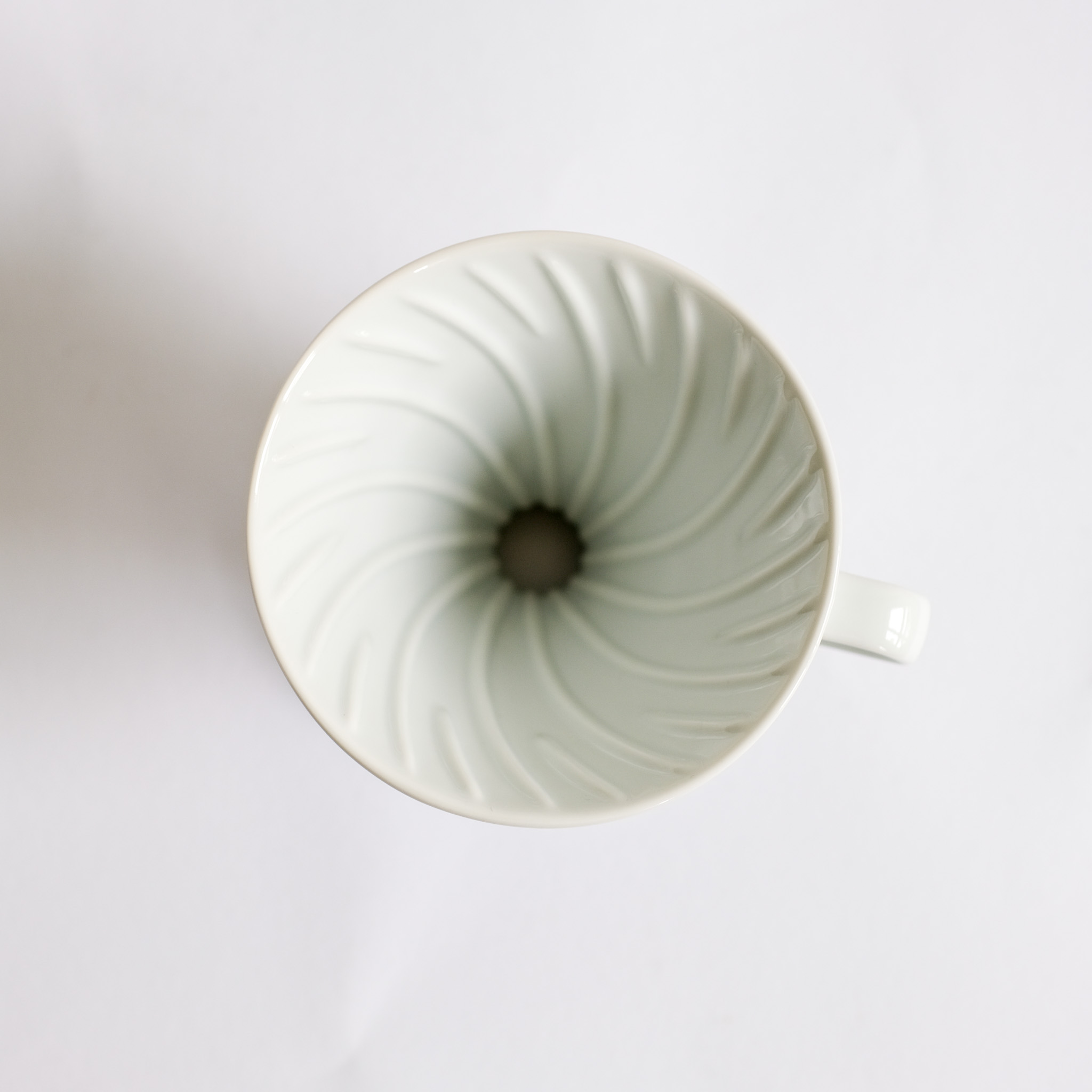 Hario Ceramic Coffee Dripper V60 02 White