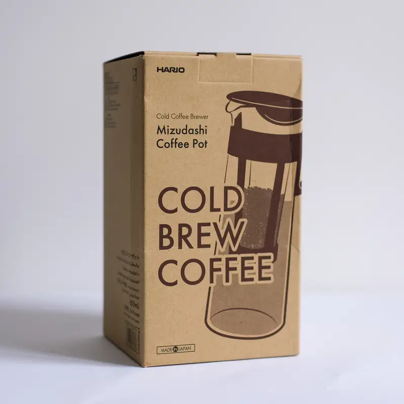 Hario Mizudashi Cold Brew Coffee Pot Mini Chocolate Brown