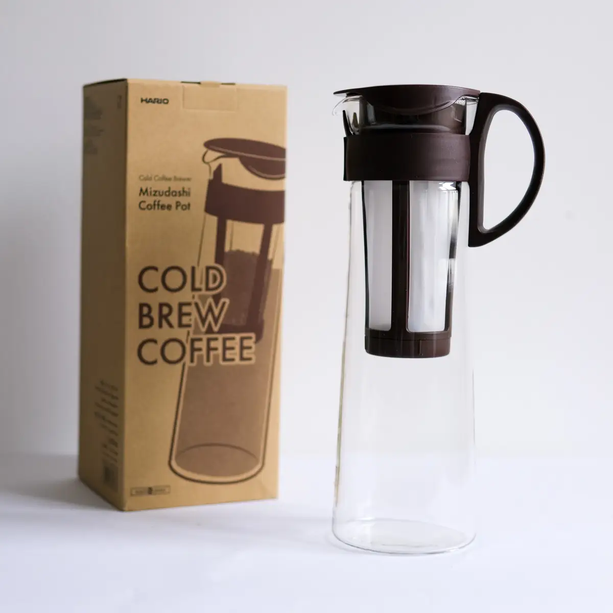 Hario Mizudashi Cold Brew Coffee Pot 1 L Chocolate Brown