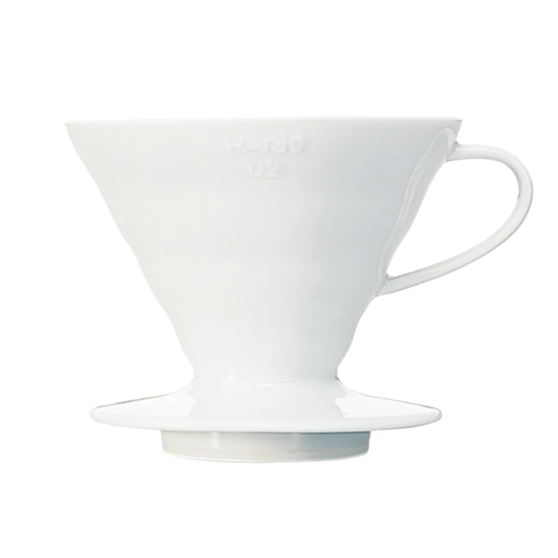 Hario Ceramic Coffee Dripper V60 02 White | Warawul Coffee