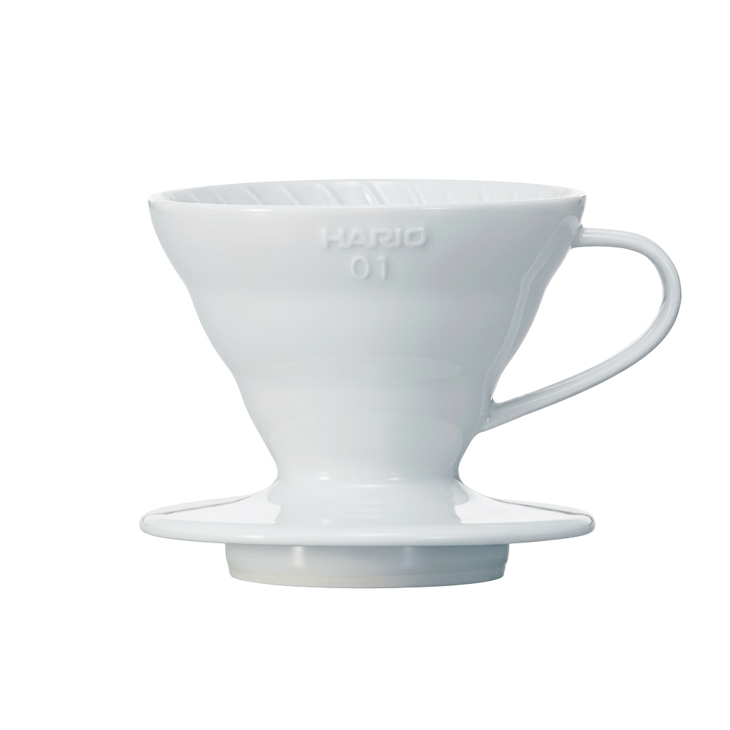 Hario Ceramic Coffee Dripper V60 01 White | Warawul Coffee