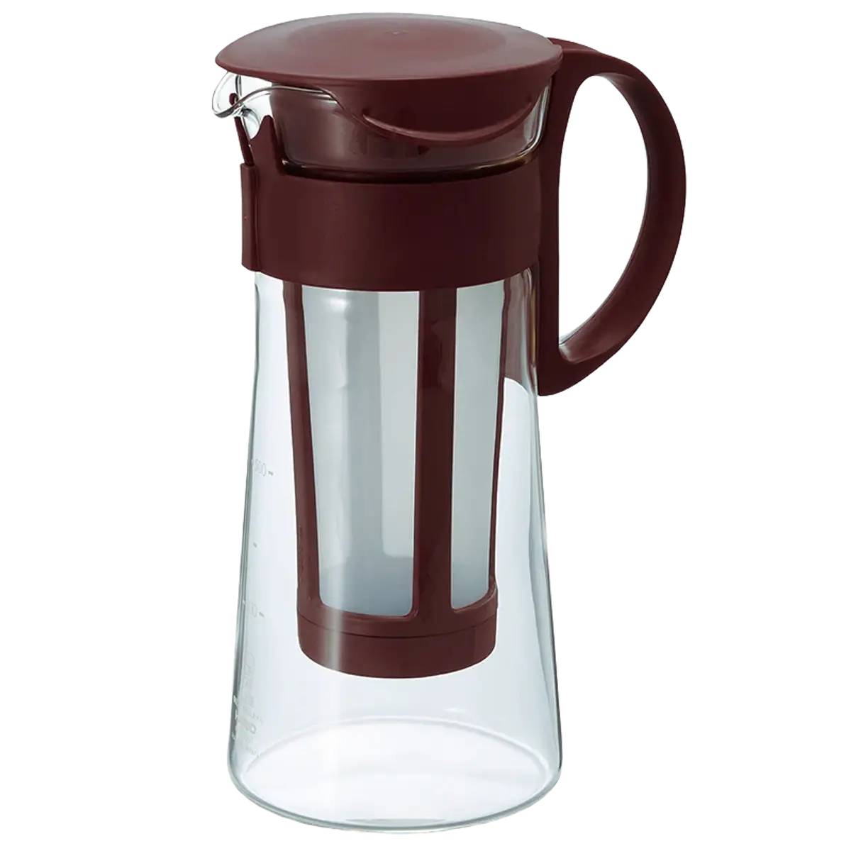 Hario Mizudashi Cold Brew Coffee Pot Mini Chocolate Brown