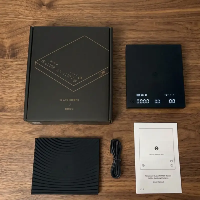 TIMEMORE Black Mirror Basic 3 Schwarz